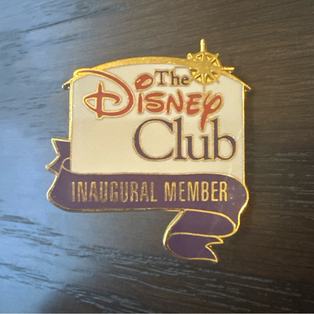 Disney Pin 2845 Disney Club Inaugural Member